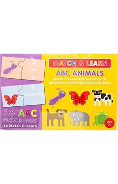 Match &amp; Learn ABC Animals - (Box)